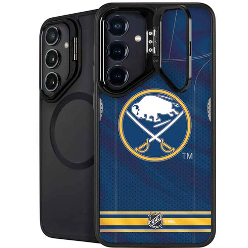 NHL Buffalo Sabres Home Jersey Galaxy S26 Kickstand Case