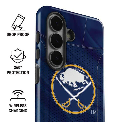 NHL Buffalo Sabres Home Jersey Galaxy S26 Plus Impact Case