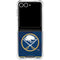 NHL Buffalo Sabres Home Jersey Galaxy Z Flip7 Clear Case