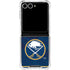 NHL Buffalo Sabres Home Jersey Galaxy Z Flip7 Clear Case