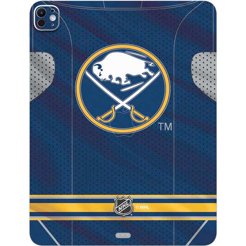 NHL Buffalo Sabres Home Jersey iPad Pro 13in M4 (2024) Skin