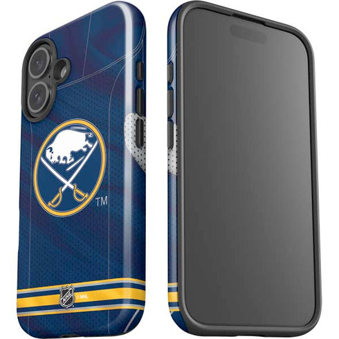 NHL Buffalo Sabres Home Jersey iPhone 16 Plus Impact Case