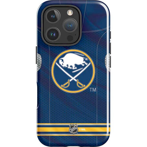 NHL Buffalo Sabres Home Jersey iPhone 16 Pro Impact Case