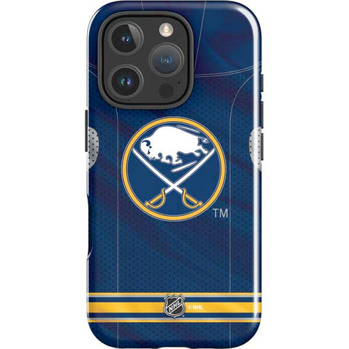 NHL Buffalo Sabres Home Jersey iPhone 16 Pro Max Impact Case