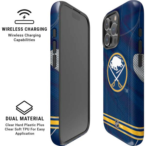 NHL Buffalo Sabres Home Jersey iPhone 16 Pro Max Magsafe Impact Case