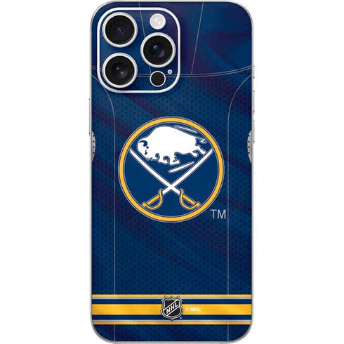 NHL Buffalo Sabres Home Jersey iPhone 16 Pro Max Skin