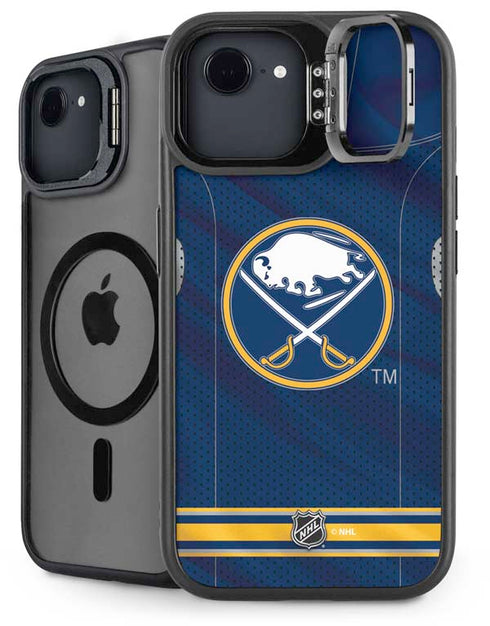 NHL Buffalo Sabres Home Jersey iPhone 16e Kickstand Case