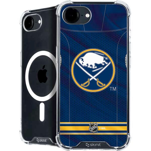 NHL Buffalo Sabres Home Jersey iPhone 16e MagSafe Case