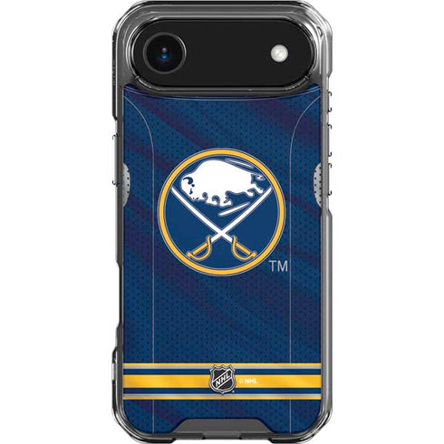 NHL Buffalo Sabres Home Jersey iPhone 17 Air Clear Case