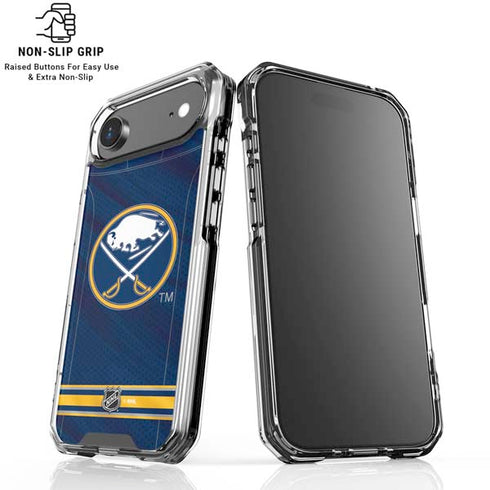 NHL Buffalo Sabres Home Jersey iPhone 17 Air Clear Case