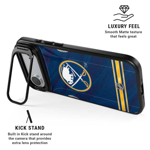 NHL Buffalo Sabres Home Jersey iPhone 17 Air Kickstand Case