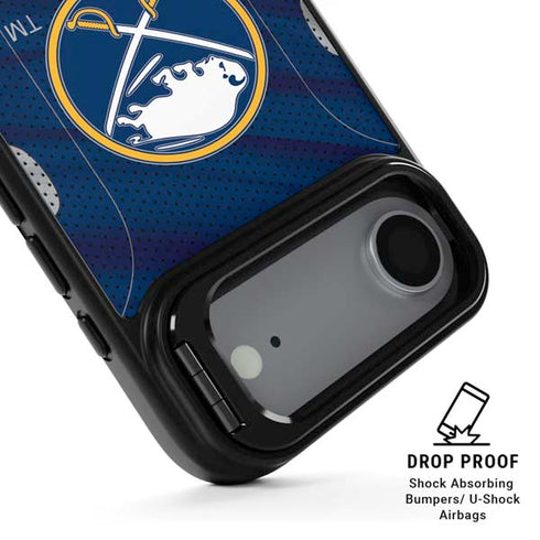 NHL Buffalo Sabres Home Jersey iPhone 17 Air Kickstand Case