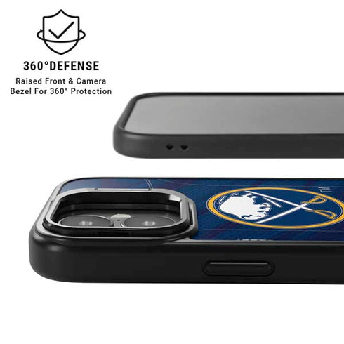 NHL Buffalo Sabres Home Jersey iPhone 17 Kickstand Case