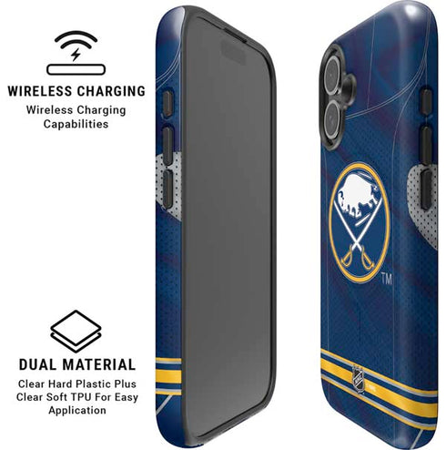 NHL Buffalo Sabres Home Jersey iPhone 17 Magsafe Impact Case