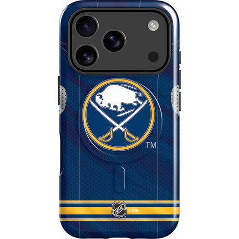 NHL Buffalo Sabres Home Jersey iPhone 17 Pro Max Magsafe Impact Case