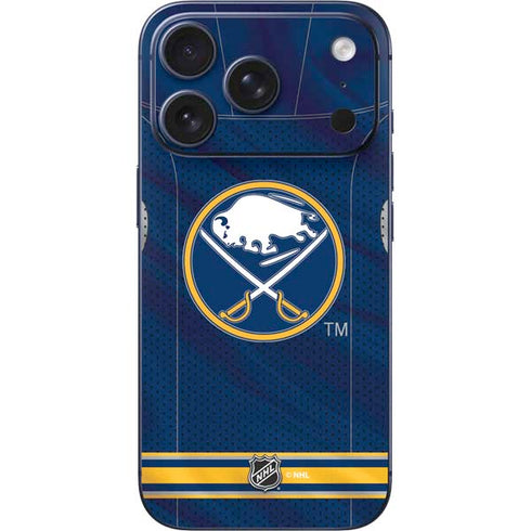 NHL Buffalo Sabres Home Jersey iPhone 17 Pro Max Skin