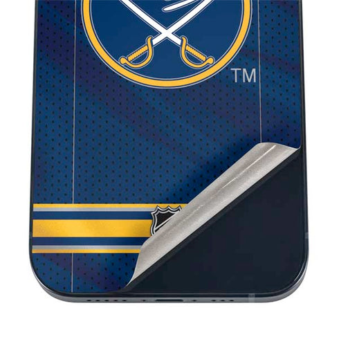 NHL Buffalo Sabres Home Jersey iPhone 17 Pro Skin