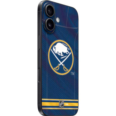 NHL Buffalo Sabres Home Jersey iPhone 17 Skin