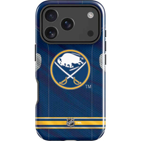NHL Buffalo Sabres Home Jersey iPhone 18 Pro Impact Case