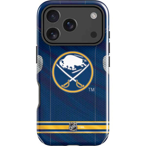 NHL Buffalo Sabres Home Jersey iPhone 18 Pro Max Impact Case