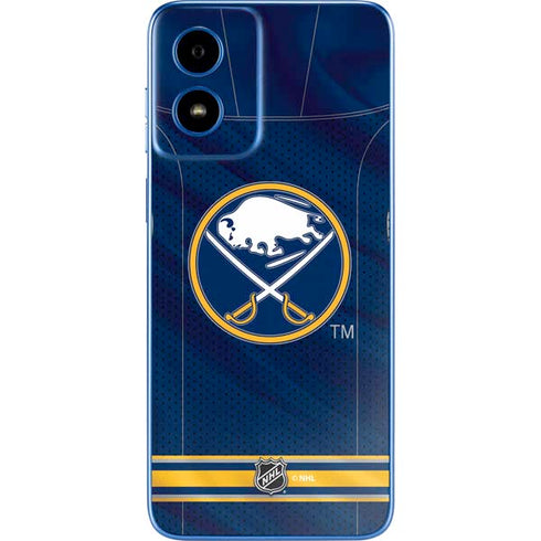 NHL Buffalo Sabres Home Jersey Moto G Play 4G (2024) Skin