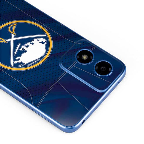 NHL Buffalo Sabres Home Jersey Moto G Play 4G (2024) Skin