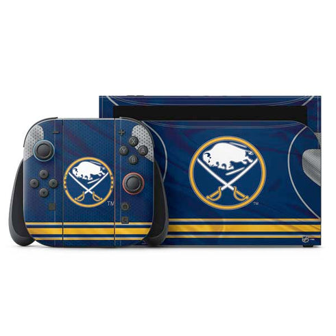 NHL Buffalo Sabres Home Jersey Nintendo Switch 2 (2025) with Joy-Con Skin