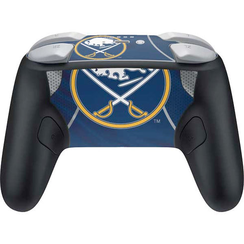 NHL Buffalo Sabres Home Jersey Nintendo Switch 2 (2025) Pro Controller Skin