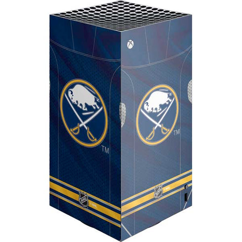 NHL Buffalo Sabres Home Jersey XBox Series X Digital Edition Console Skin