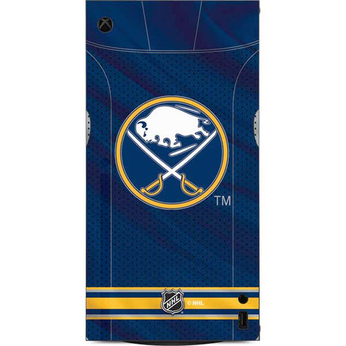 NHL Buffalo Sabres Home Jersey XBox Series X Digital Edition Console Skin