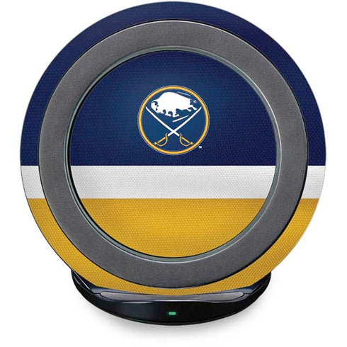 NHL Buffalo Sabres Jersey Fast Charge Wireless Charging Stand Skin