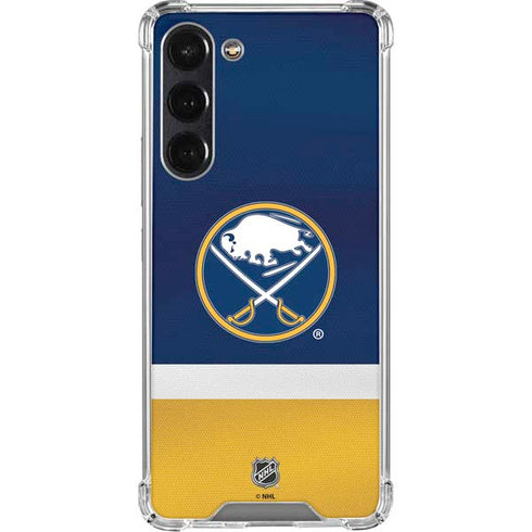 NHL Buffalo Sabres Jersey Galaxy S24 FE Clear Case