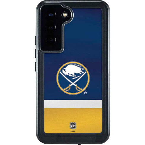 NHL Buffalo Sabres Jersey Galaxy S24 Plus Waterproof Case