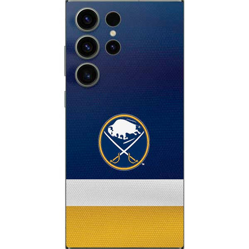 NHL Buffalo Sabres Jersey Galaxy S25 Ultra Skin