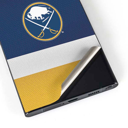NHL Buffalo Sabres Jersey Galaxy S24 Ultra Skin