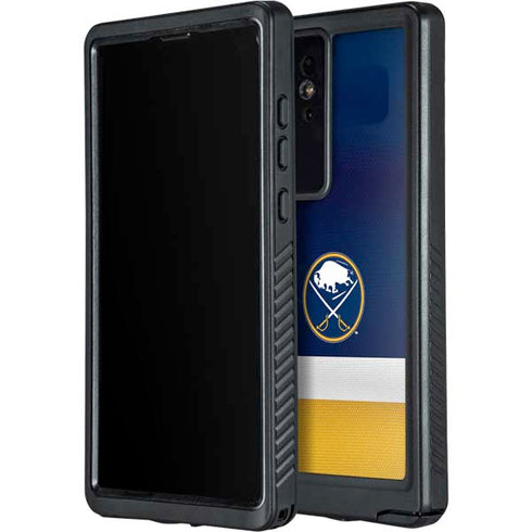 NHL Buffalo Sabres Jersey Galaxy S24 Ultra Waterproof Case