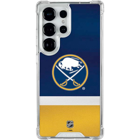 NHL Buffalo Sabres Jersey Galaxy S26 Ultra Clear Case