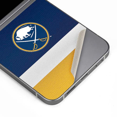 NHL Buffalo Sabres Jersey Galaxy Z Flip6 Skin