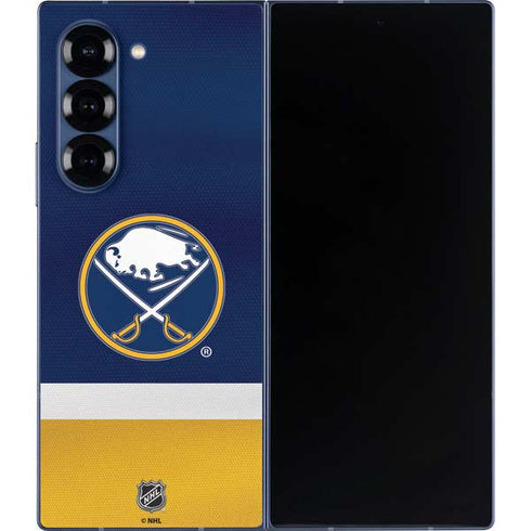 NHL Buffalo Sabres Jersey Galaxy Z Fold6 Skin