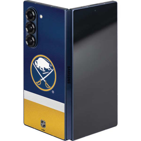 NHL Buffalo Sabres Jersey Galaxy Z Fold6 Skin
