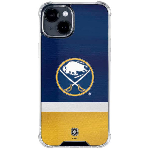 NHL Buffalo Sabres Jersey iPhone 15 Clear Case