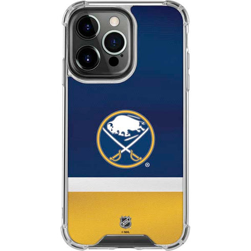 NHL Buffalo Sabres Jersey iPhone 16 Pro Clear Case
