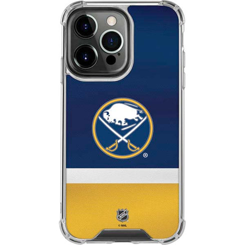 NHL Buffalo Sabres Jersey iPhone 16 Pro Max Clear Case