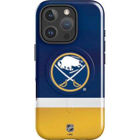 NHL Buffalo Sabres Jersey iPhone 16 Pro Max Magsafe Impact Case