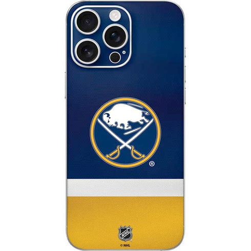 NHL Buffalo Sabres Jersey iPhone 16 Pro Max Skin