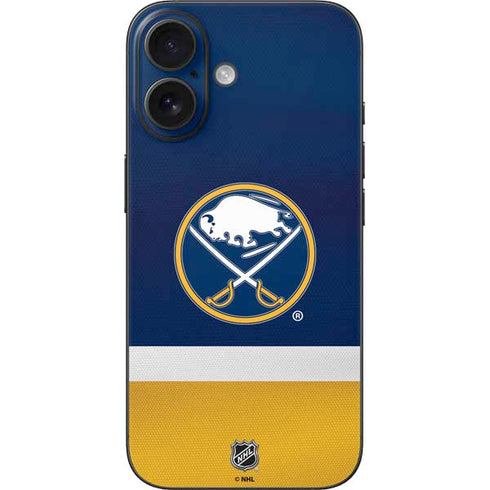 NHL Buffalo Sabres Jersey iPhone 16 Skin