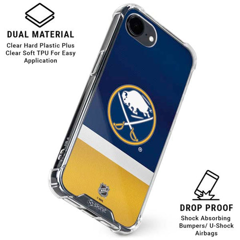 NHL Buffalo Sabres Jersey iPhone 16e Clear Case