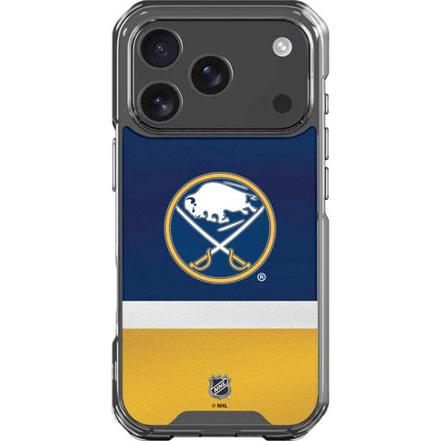 NHL Buffalo Sabres Jersey iPhone 18 Pro Clear Case