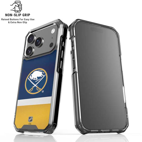 NHL Buffalo Sabres Jersey iPhone 18 Pro Clear Case
