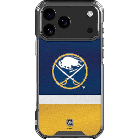 NHL Buffalo Sabres Jersey iPhone 18 Pro Max Clear Case